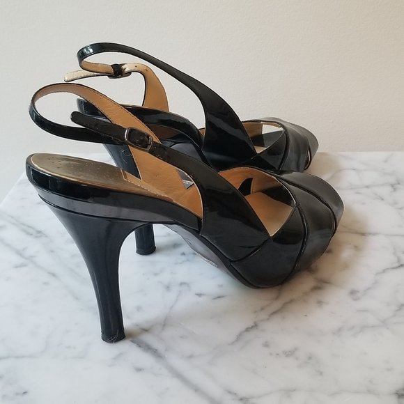 Cole Haan Air Nike Patent Leather Leather Pump - Picture 3 of 4